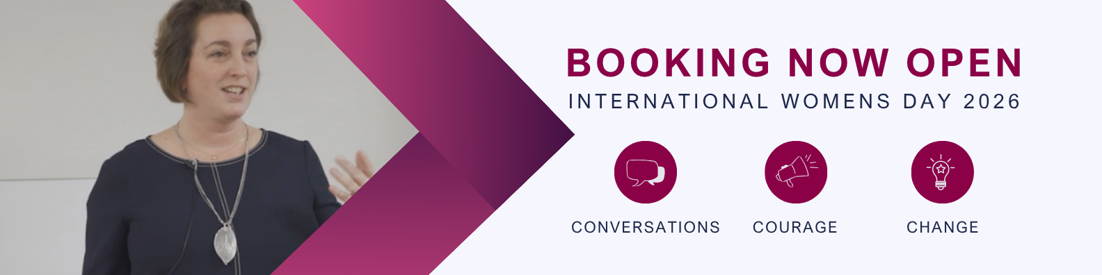 IWD 2026 Booking Now Open